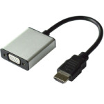 Adapter HDMI - VGA+Audio, M/F, (Stereo), 0.15m, Roline VALUE